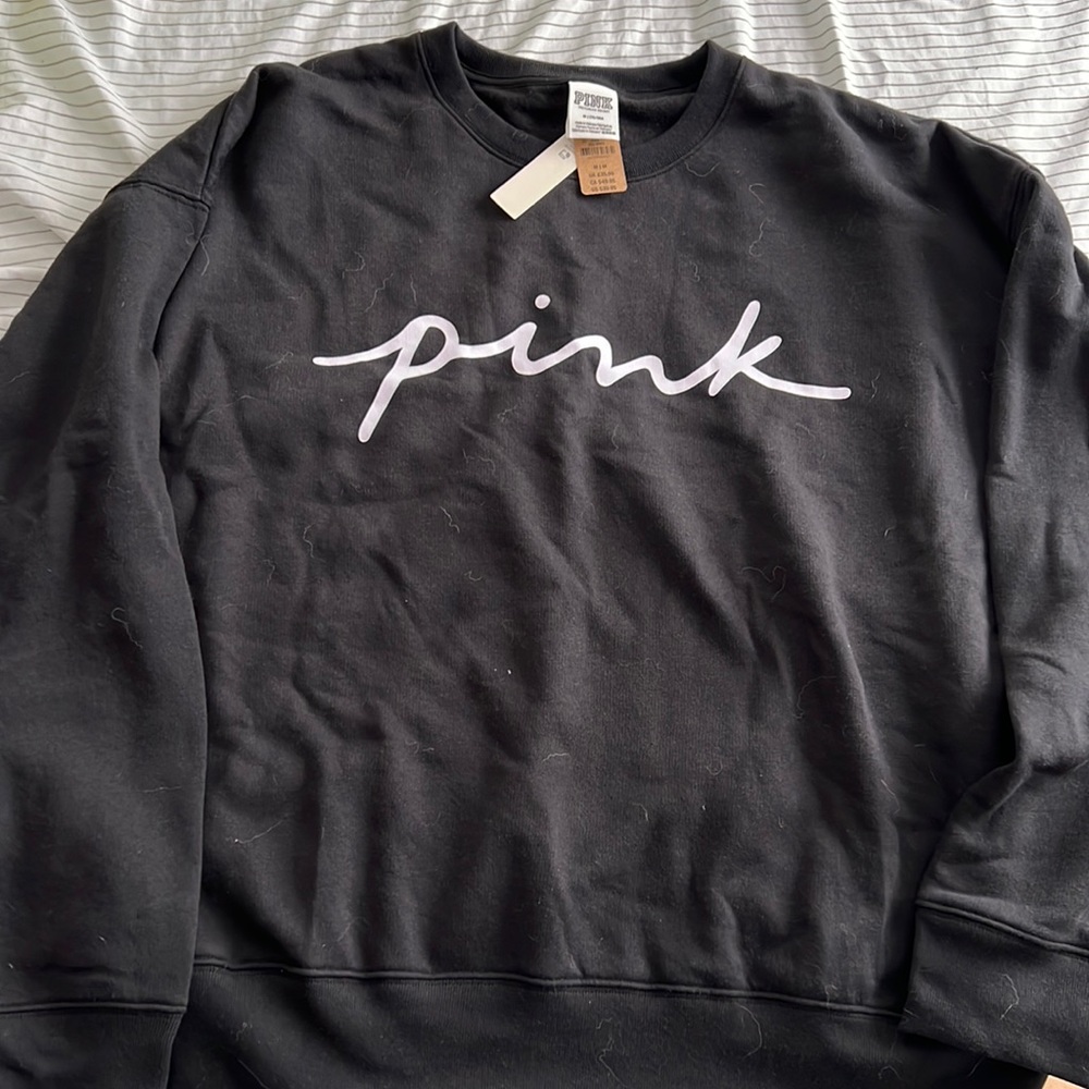 PINK Oversized crewneck
